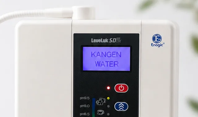 ЖК-дисплей SD501DX с надписью «Kangen Water»